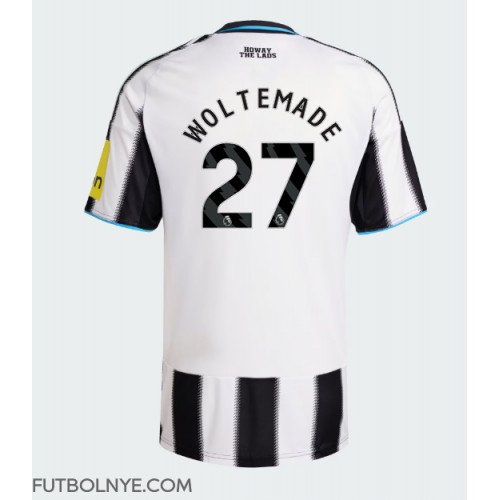 Camiseta Newcastle United Nick Woltemade #27 Primera Equipación 2025-26 manga corta